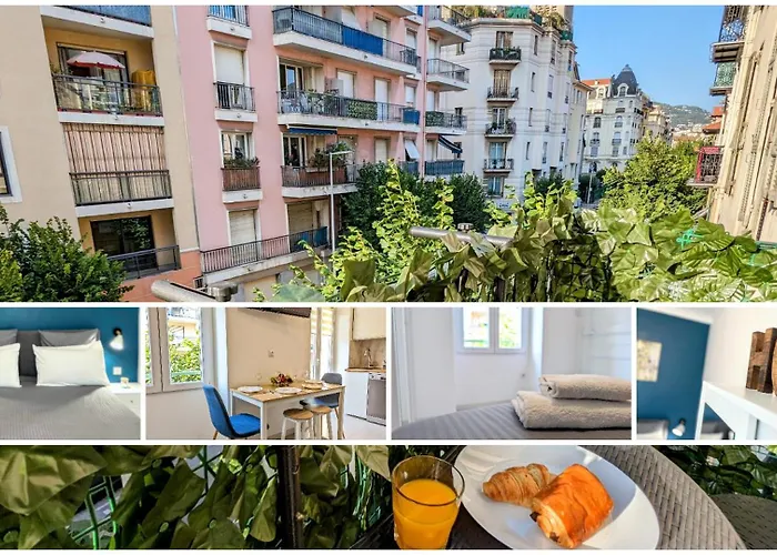 Cozy T2 - Lovely Balcony - Center - Liberation - Clim - Wifi * Nice