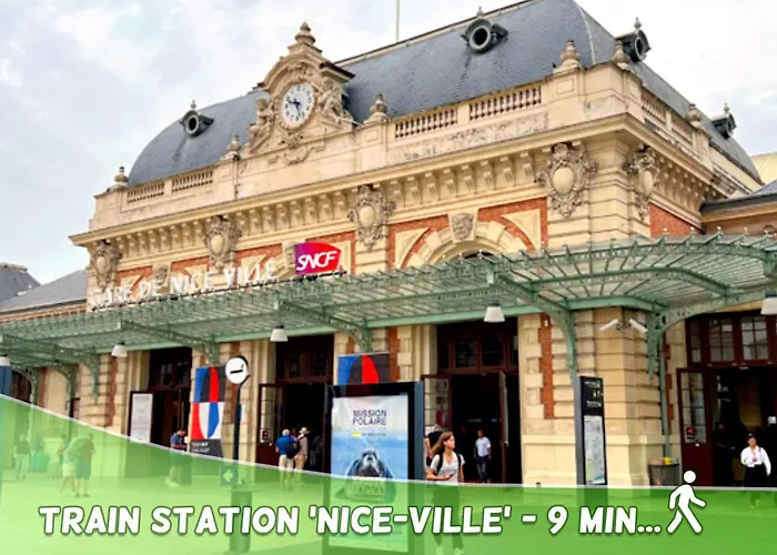 Cozy T2 - Lovely Balcony - Center - Liberation - Clim - Wifi * Nice