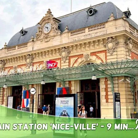 Cozy T2 - Lovely Balcony - Center - Liberation - Clim - Wifi * Nice
